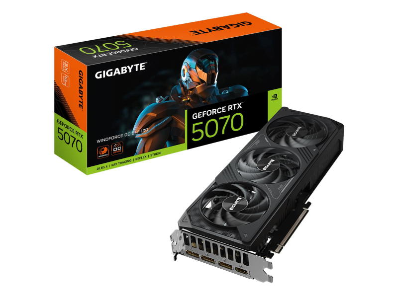 Gigabyte GeForce RTX 5070 Windforce OC 12GB GDDR7 DLSS5